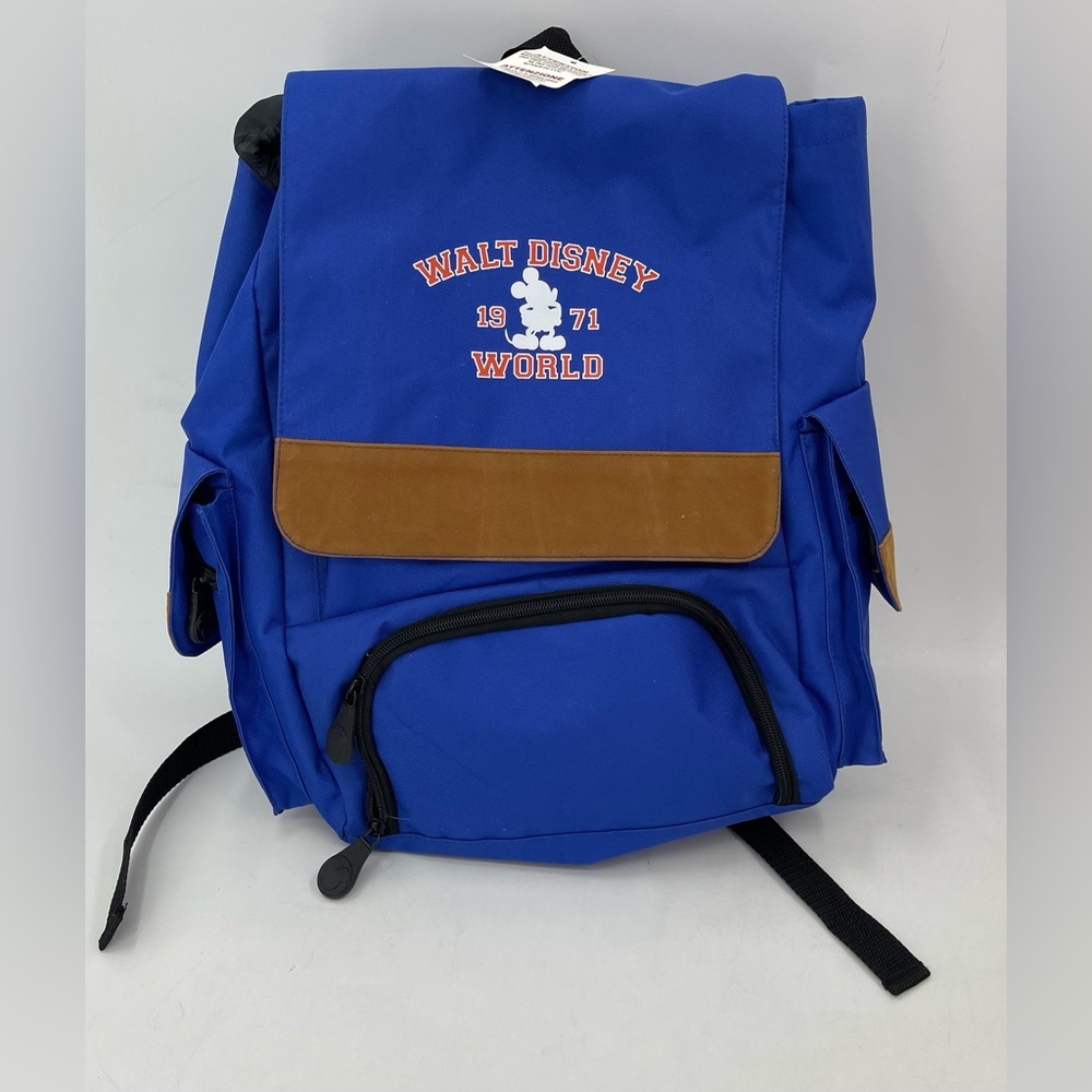 Walt Disney World 1971 Anniversary Blue Backpack Mickey Mouse Edition New NWT